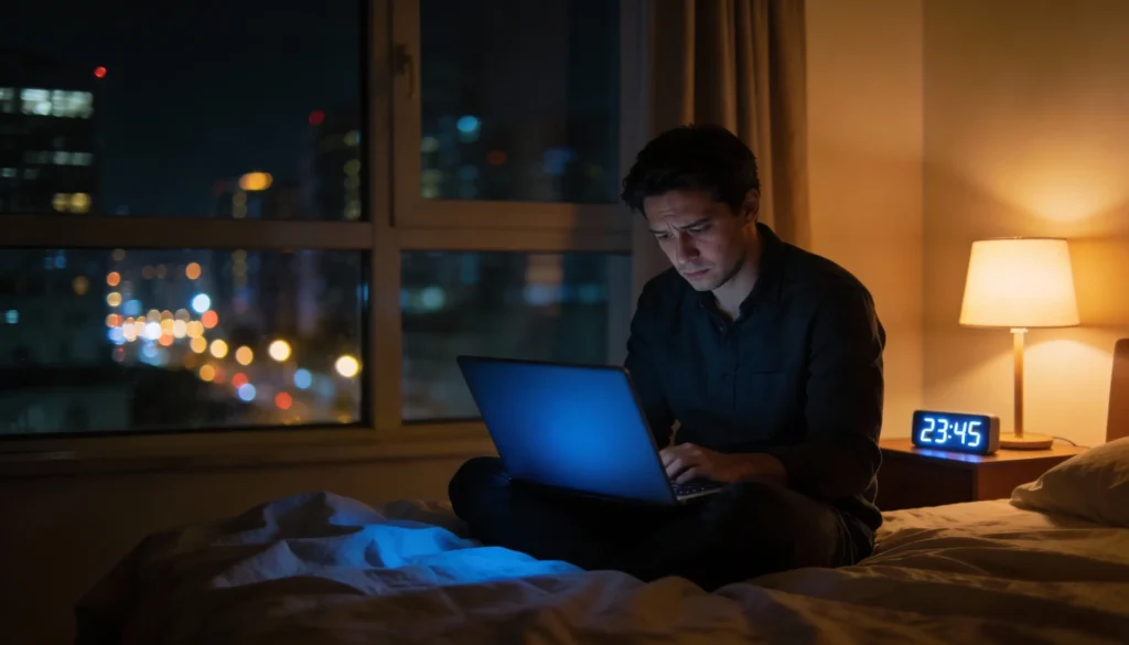 Managing time zones during remote work travel