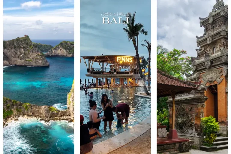 Aerial view of a luxury Bali villa with private pool surrounded by tropical jungle