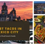 Best tacos in Mexico City served on a street food stand at night