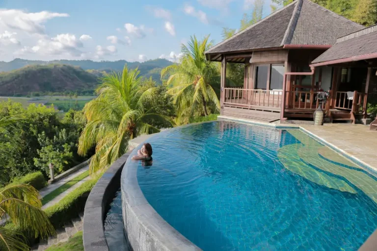 Things to do in Bali – aerial view of Bali rice terraces and temples