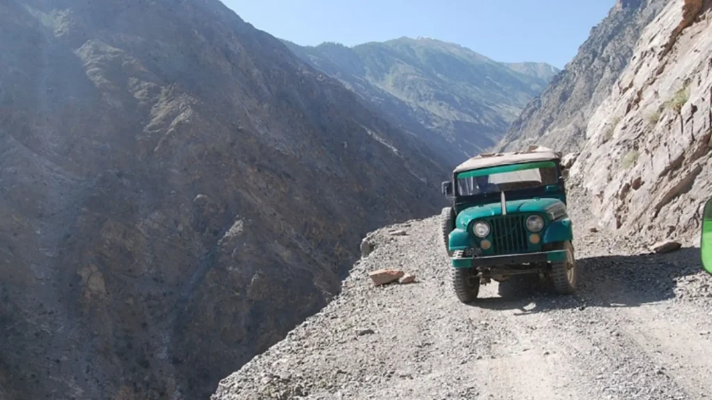 Fairy Meadows jeep road from Raikot Bridge to Tattu Village